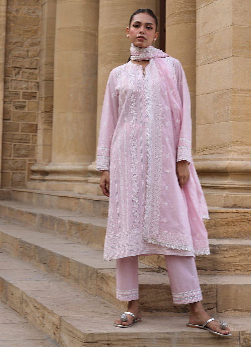 3 PC Embroidered Suit