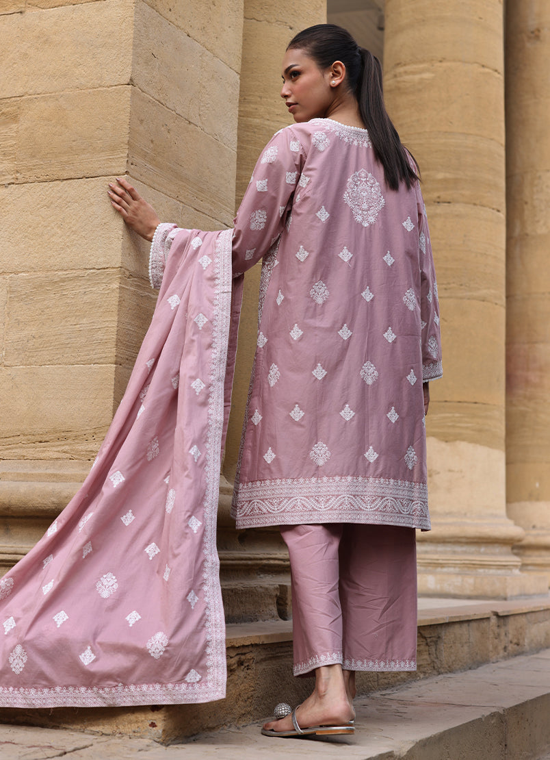 3 PC Embroidered Suit