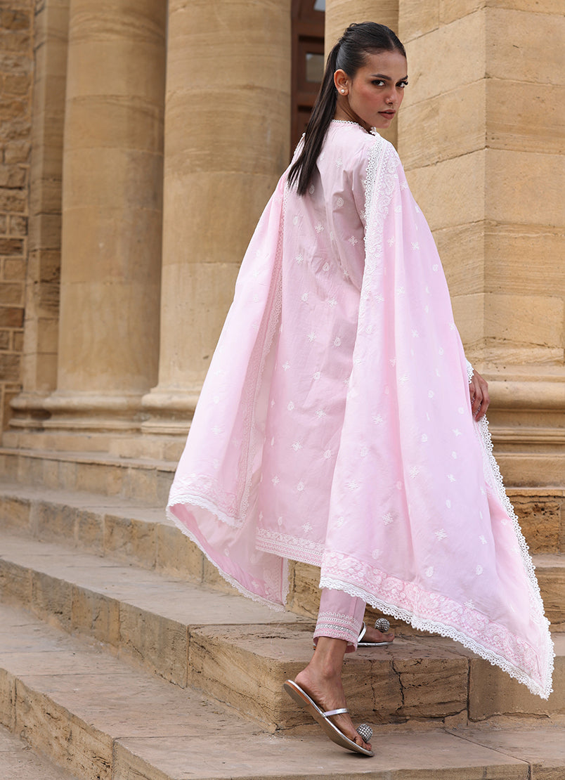 3 PC Embroidered Suit
