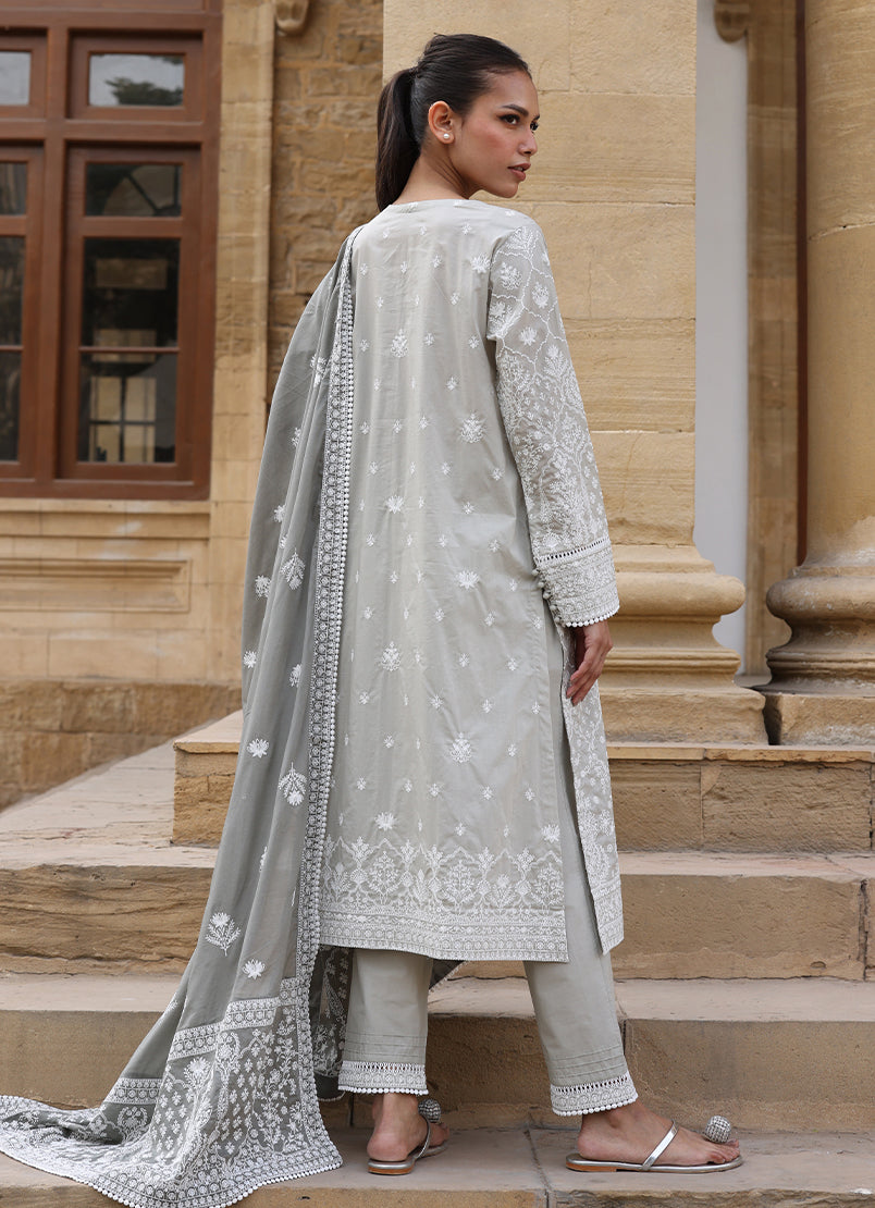 3 PC Embroidered Suit