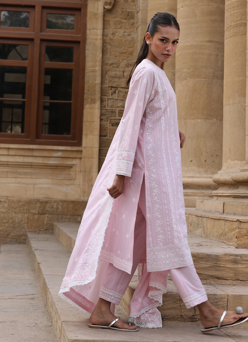 3 PC Embroidered Suit