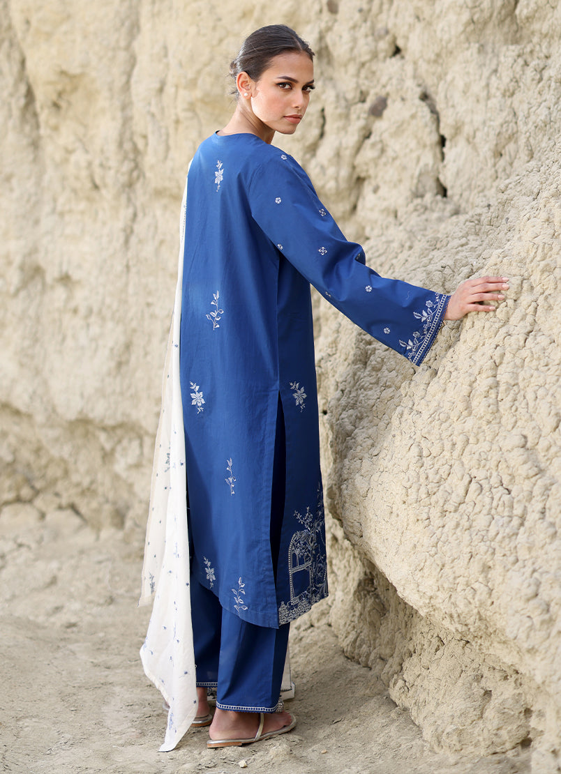 3 PC Embroidered Suit