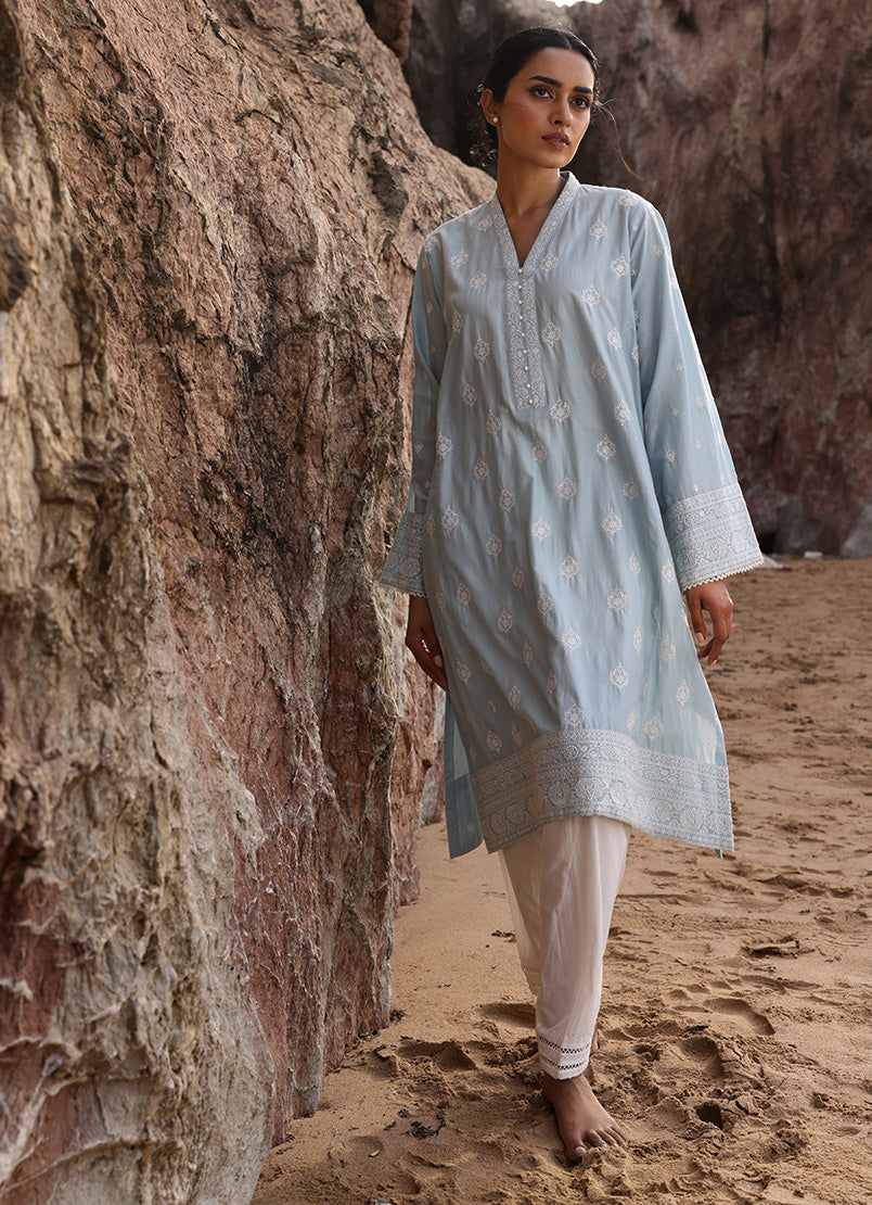 Embroidered Kurta