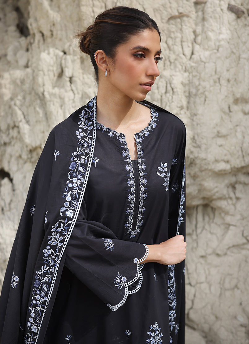 3 PC Embroidered Suit