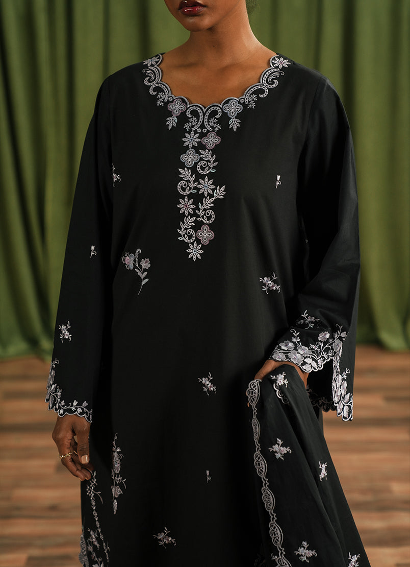 3 PC Embroidered Suit