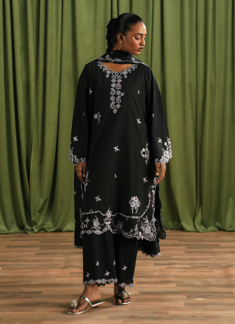 3 PC Embroidered Suit