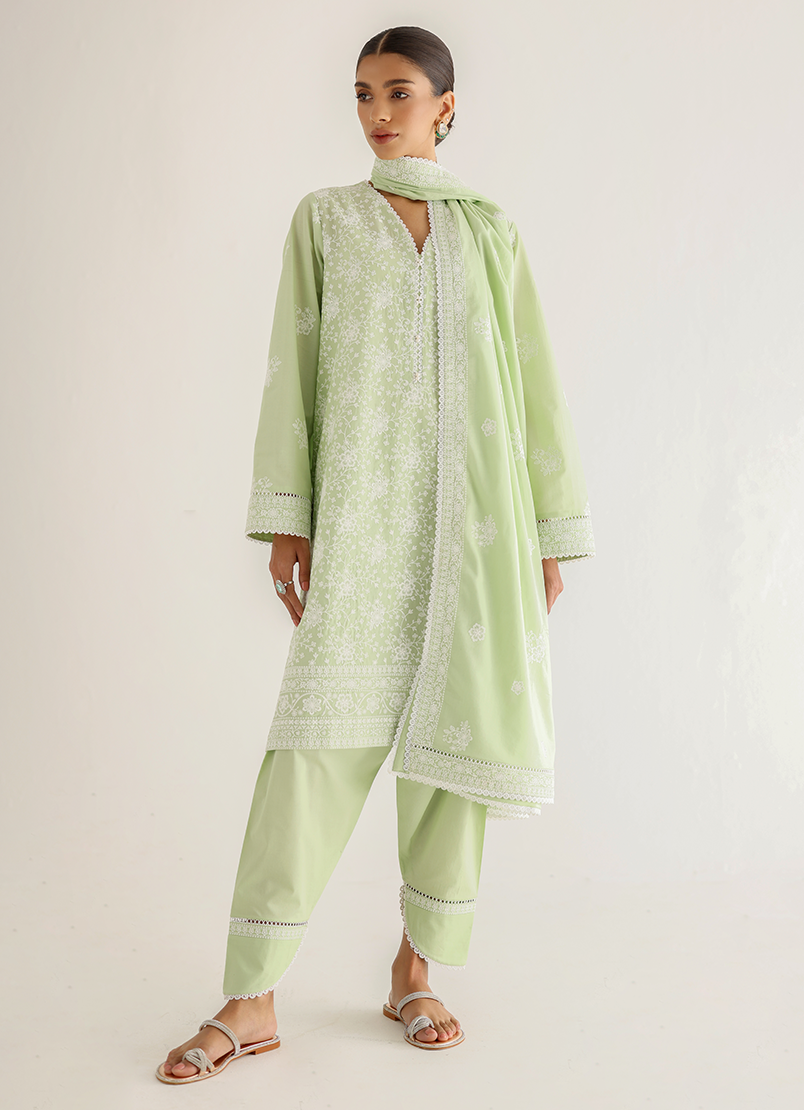 Embroidered Kurta Set