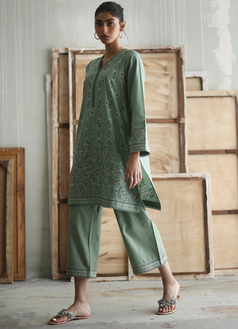 green-embroidered-co-ord-set