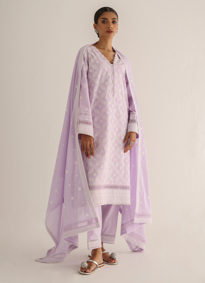 Embroidered Kurta Set