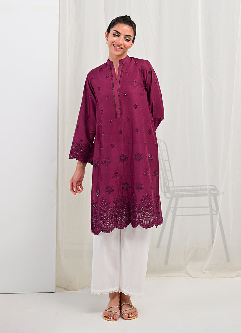 Embroidered  Kurti