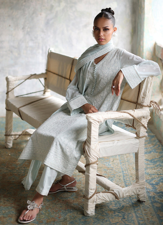 3 PC Embroidered Suit