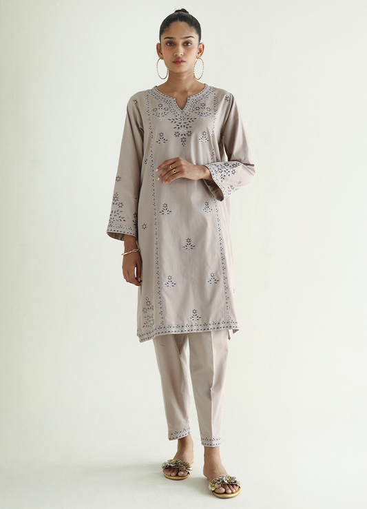 Embroidered Kurta Set