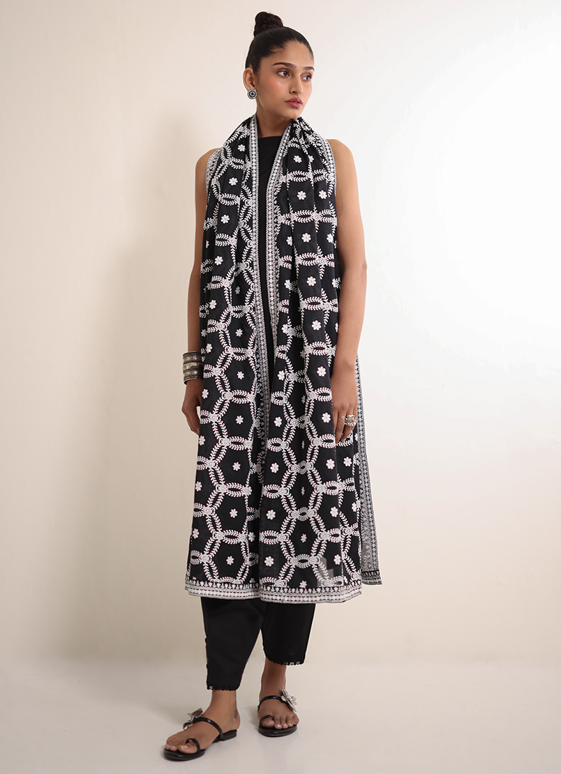 Chikankari Dupatta