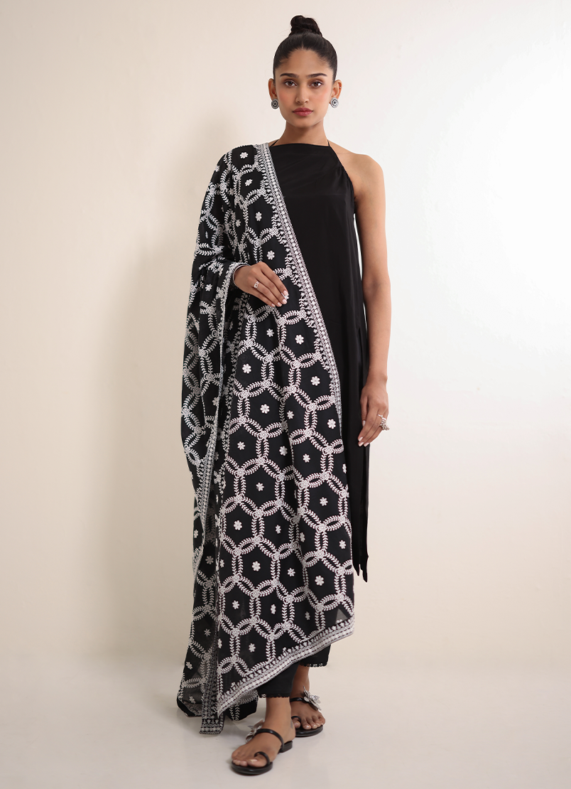 Chikankari Dupatta