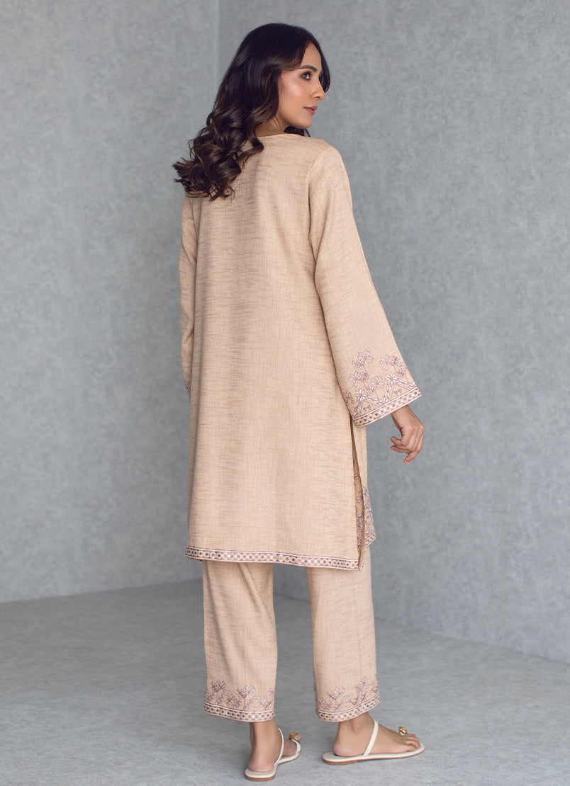 beige-cotton-dobby-viscose-embroidered-co-ord-set