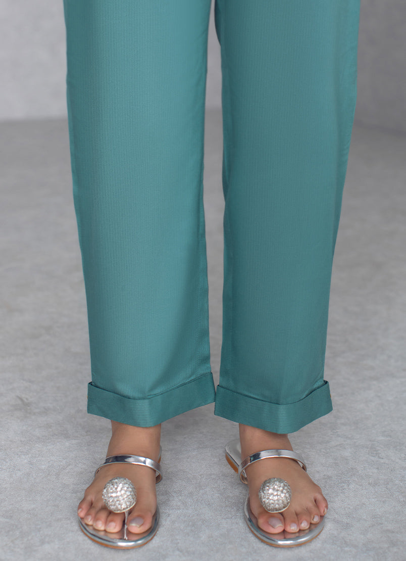 Teal Green Cottel Viscose CO-ORD Set