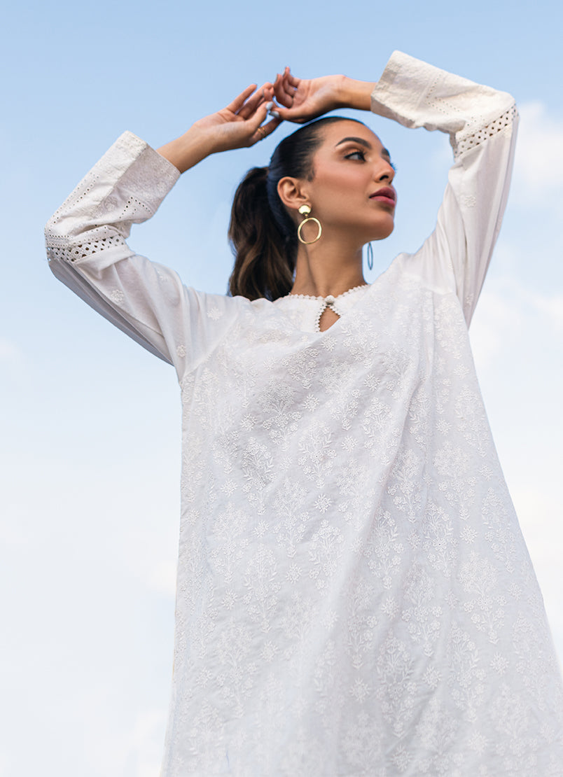 Chikankari Embroidered Kurta