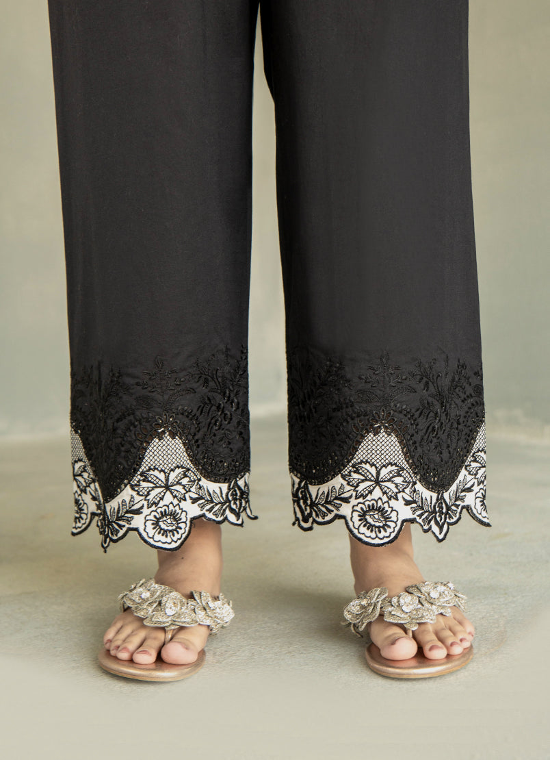 Embroidered Culotte